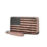 MKF Collection USA Wristlet Wallet for