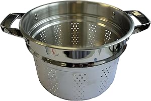 ZWILLING J.A. Henckels Truclad 9.5"/ 24 cm Pasta Insert, Silver, Regular (40167-240)