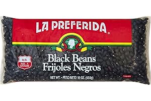 La Preferida Black Beans, Dry, 16 oz (Pack of 1)