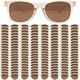 QYVEWY 50/100 Pack Bulk Sunglasses for Adult Retro Clear Jelly Color Sunglasses UV400 Protection