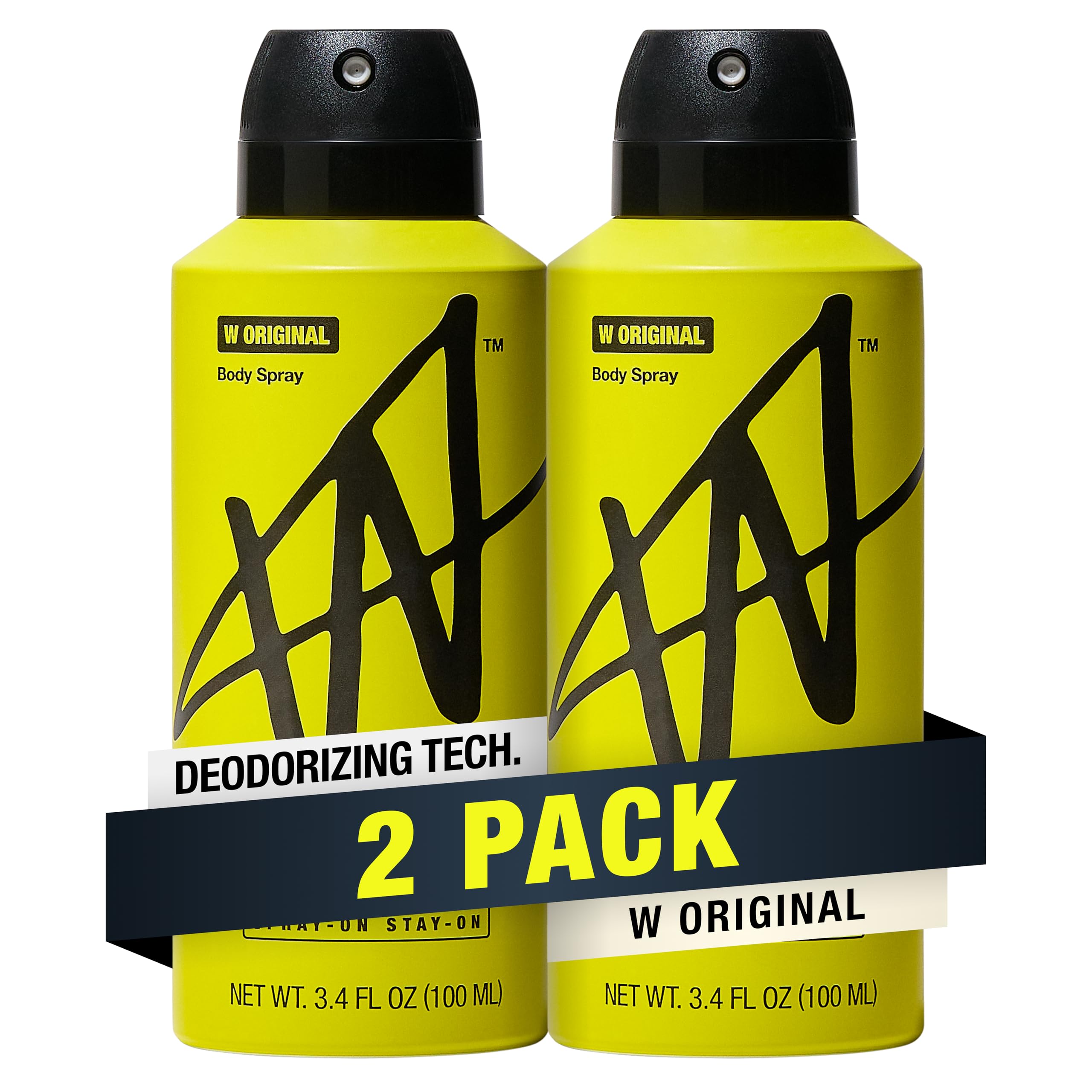 Jake Paul Original Body Spray for Men By W, Odor Blocking Body Deodorant, Long…