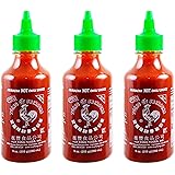 Huy Fong Sriracha Hot Chili Sauce, spice,chili,sriracha 9 Ounce (Pack of 3)