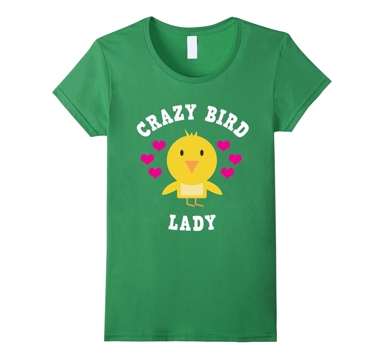 Crazy Bird Lady T-Shirt - Birds Watchers Birthday Christmas-Rose