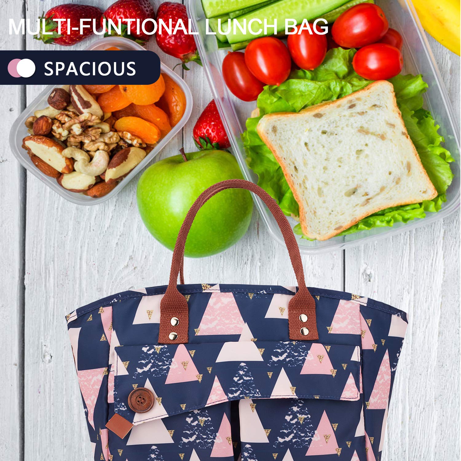 built gel cube lunch bolsa