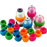 New Brothread 20pcs Thread Spool Huggers | Thread Spool Savers, Prevent Tails from Unwinding, No Loose Ends for Sewing and Embroidery Machine Thread Spools
