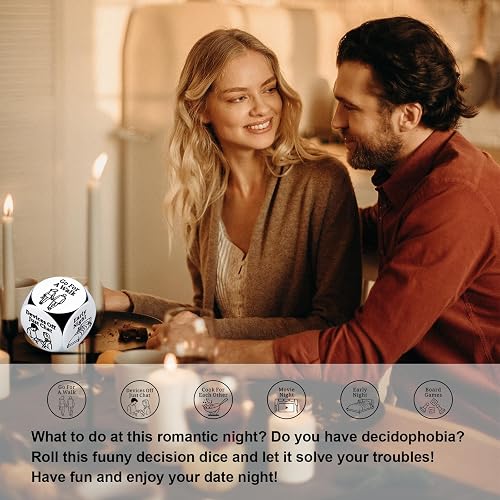 Food Decision Dice Decider For Couple Boyfriend Girlfriend Husband Wife...