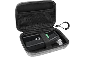 TOCCOOL Breathalyzer Carrying Case Compatible with BACtrack C6/C8/S80 & iSOBER 10/30/70 Premium, Oral Detector Convenience Bag for Parties and Trips(EVA, Earthquake Protection, Only Case)