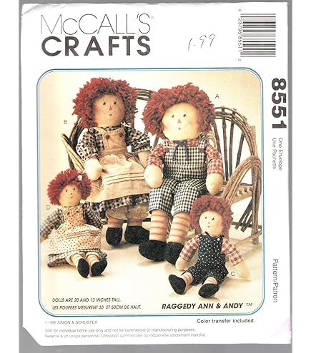 RAGGEDY ANN（American Dolls）壁掛け RAGGEDY ANN（American Dolls）壁掛け RAGGEDY ANN（American
