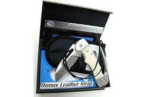 Rigging Knife & Marlin Spike Myerchin AF300P Professional Captain Pro Engravable White Bone Handle