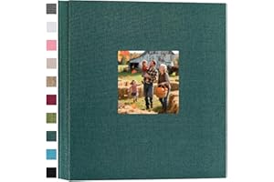 Finksy Linen Hardcover Photo Album 4x6 600 Photos Large Capacity for Family Wedding Anniversary Baby Vacation