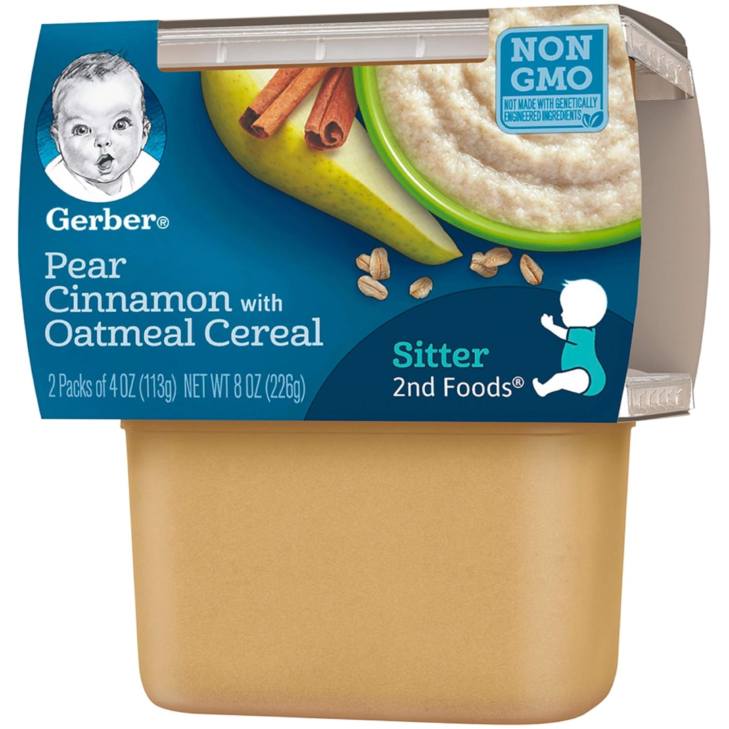 pear cinnamon oatmeal gerber