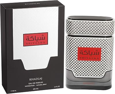 Khadlaj Perfumes Shiyaaka Silver Eau de Parfum for Men 100ml Woody Aromatic