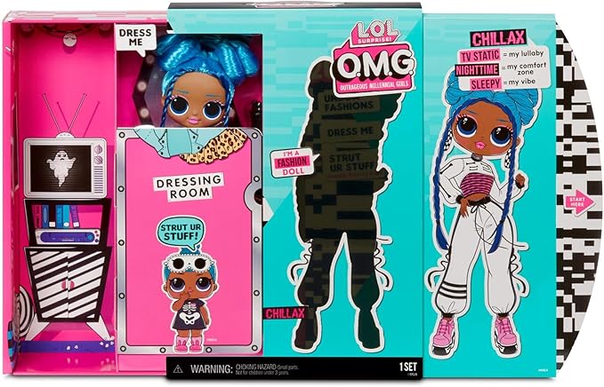 mga entertainment lol surprise omg chillax fashion doll
