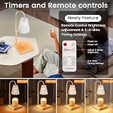 OKYUK Candle Warmer Lamp with Remote, Timer, Dimming & Adjustable Height view 3