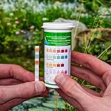 envii Pond Test Strips 5 in 1 25 Strips pH KH GH Nitrates Nitrites view 5