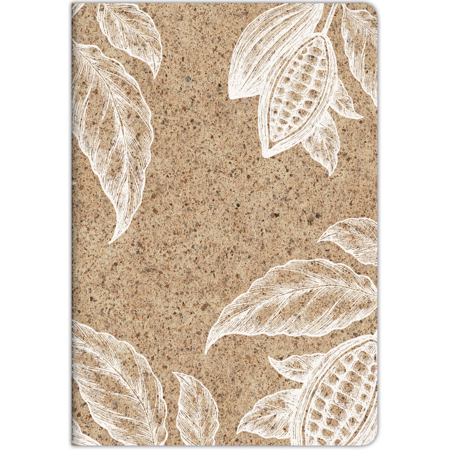 Clairefontaine 83541C - A Stitched Stitched Notebook Cocoa Shell Paper A4 21x29.7 cm 96 Lined Pages with 90g Ivory Paper Margin Jeans&Cocoa Collection 3 visuals, random delivery