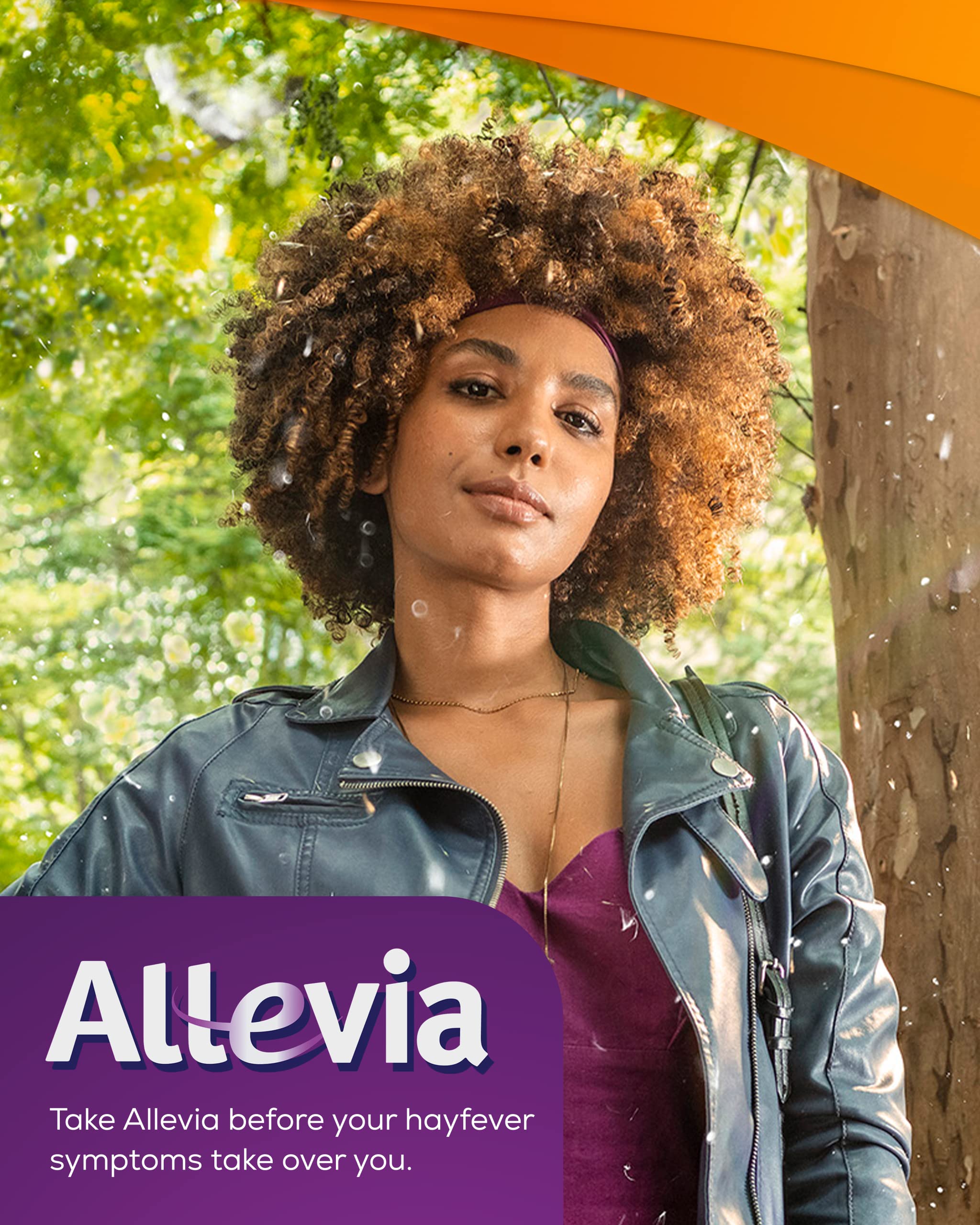 Allevia Hayfever Allergy Tablets, Prescription Strength 120 mg Fexofenadine, 24hr Relief Acts Within 1 Hour, Including Sneezing, Watery Eyes, Itchy and Runny Nose, 7 Tablets