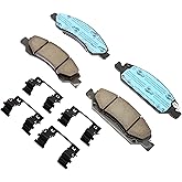 thumbnail image 2 of ACDelco Silver Rear Brake Pad Set 14D1194CHF1 GM 19387594 Ceramic Rear Brake Pads For Select Cadillac Escalade Chevy Silverado Chevrolet Tahoe Suburban Gmc Sierra Yukon And More 2 of 12
