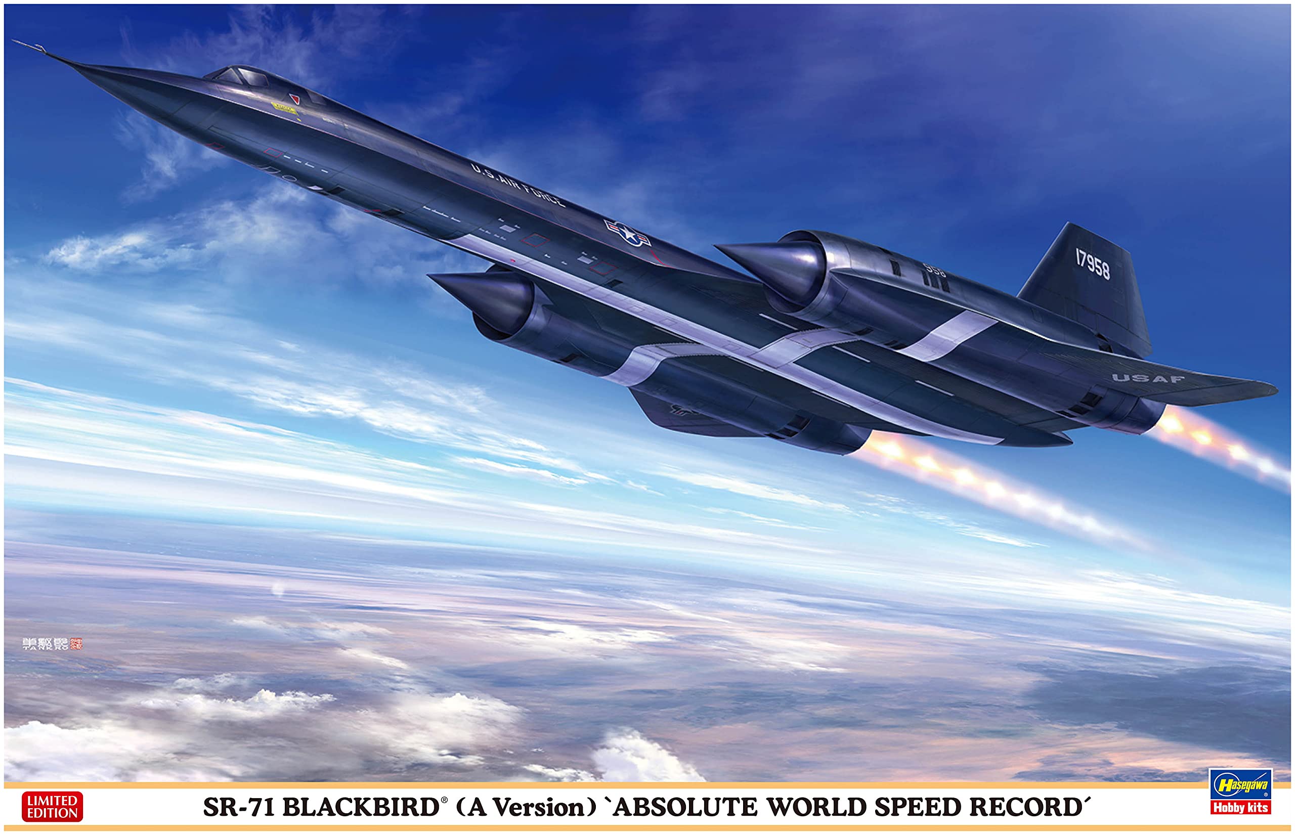 DIAMOND SING Hasegawa 1/72 SR-71 Blackbird Version A