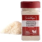 Eastanbul Shredded Coconut Unsweetened 4.2oz, 100% Natural Coconut Shreds, Finely Shredded Unsweetened Coconut Flakes, Culina
