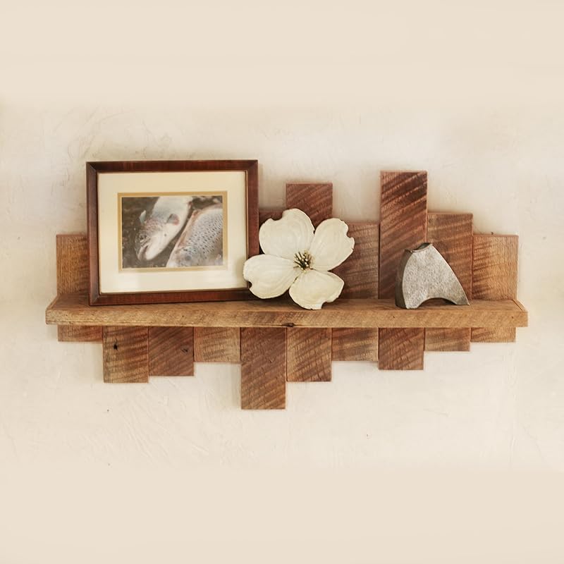 Decorative Shelf made from Reclaimed Wood Handmade