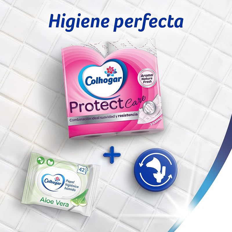 Colcasa Toilettenpapier - 42 Stück
