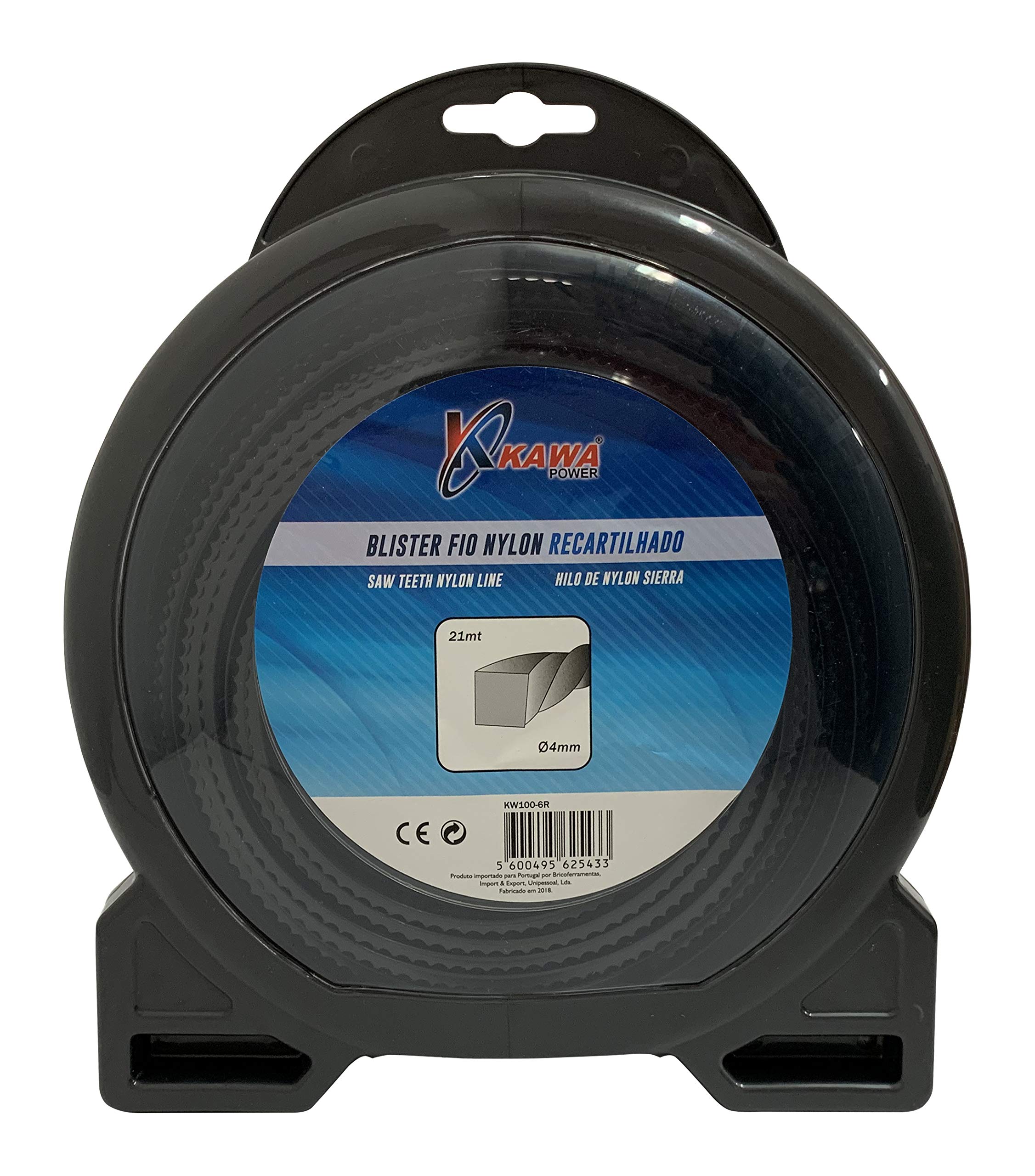 Nylon Thread for Brush Cutters 4MM 21MT Braided Kawapower - Bricoferr