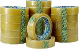 Sellotape Original Golden Tape Clear 24mm x 50m Easy Tear 18 Pack Set