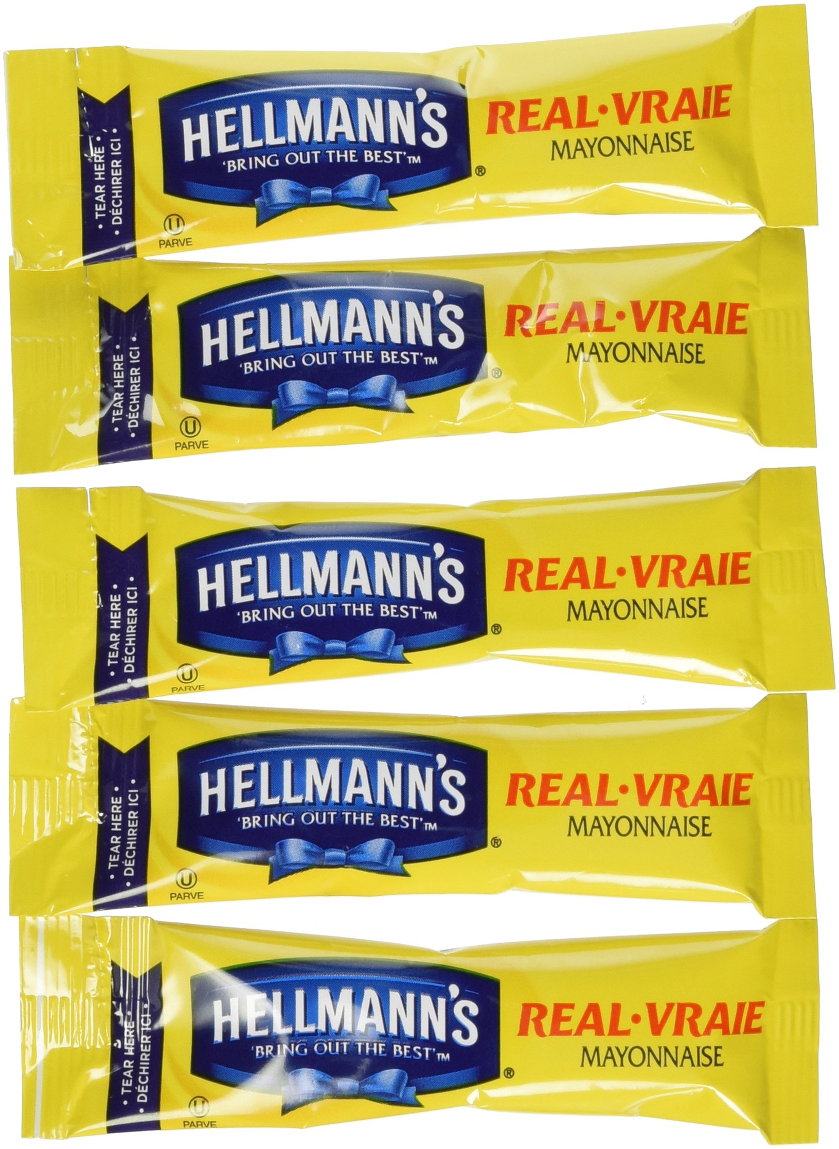 75 Individual Hellmann's Mayo PacketsGreat For Work/School; Always