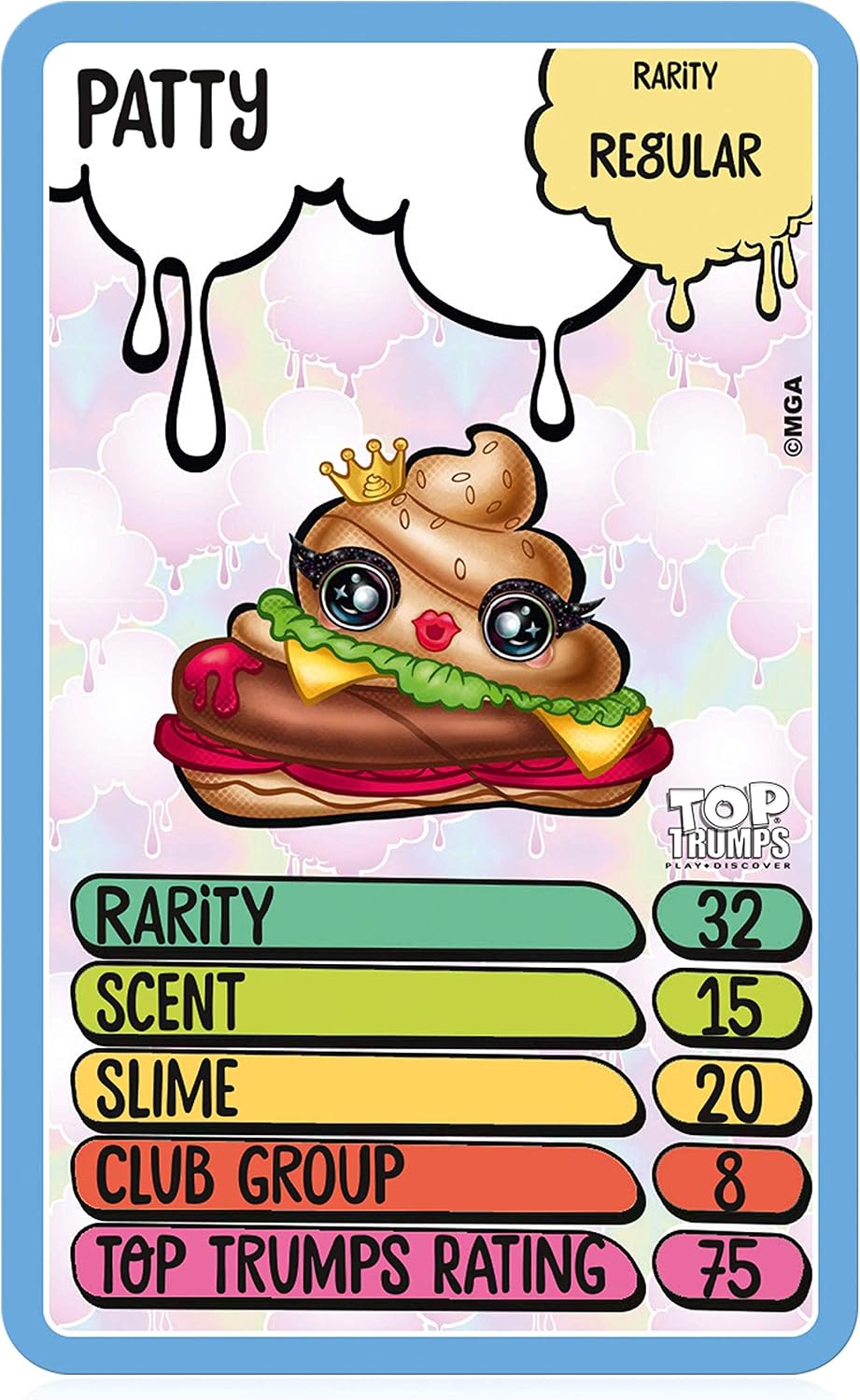 Winning Moves - TOP TRUMPS - POOPSIE - Card games - Board Game - French Version, Primary Colors, Petit - Image 5