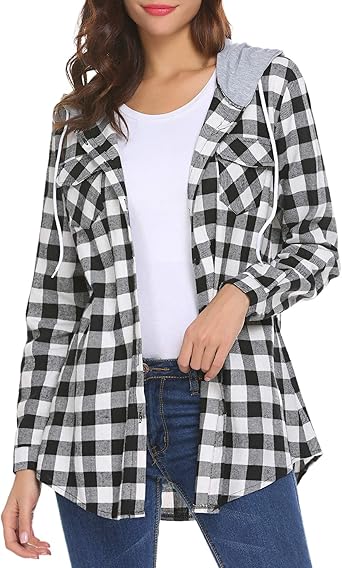 button down over hoodie