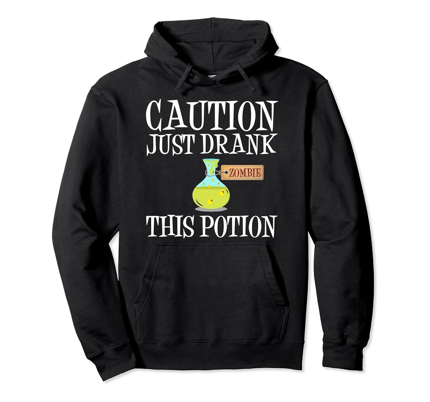 Funny Halloween Hoodie | Undead Zombie Potion Costume-Rose