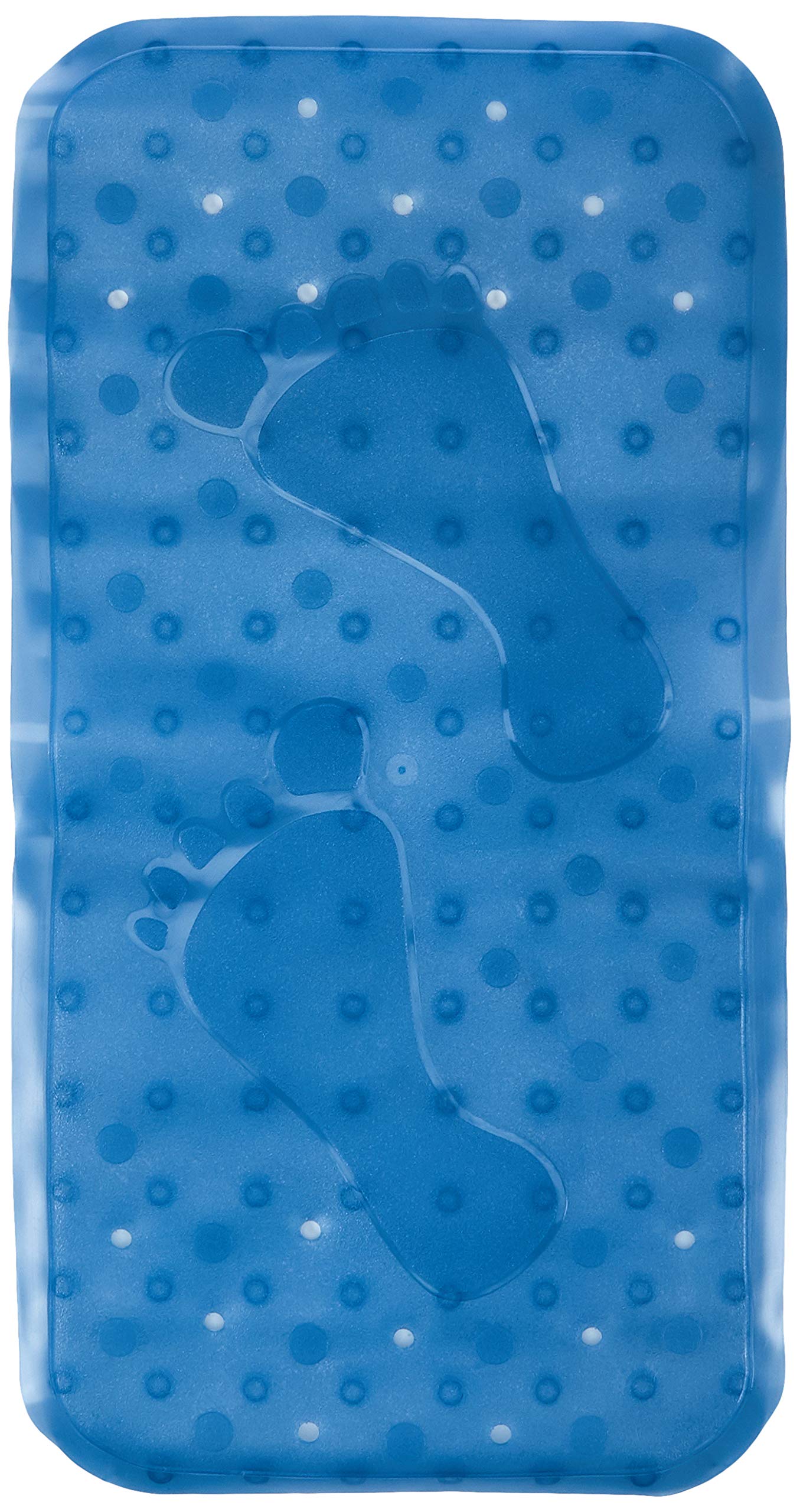 Spirella Non-Slip Rug Frosty Sorrento 71 x 37 1236096, White, Standard