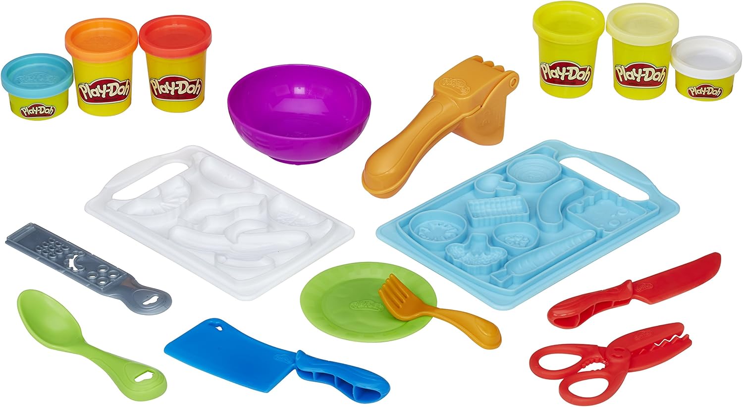 play doh kitchen creations shape and slice
