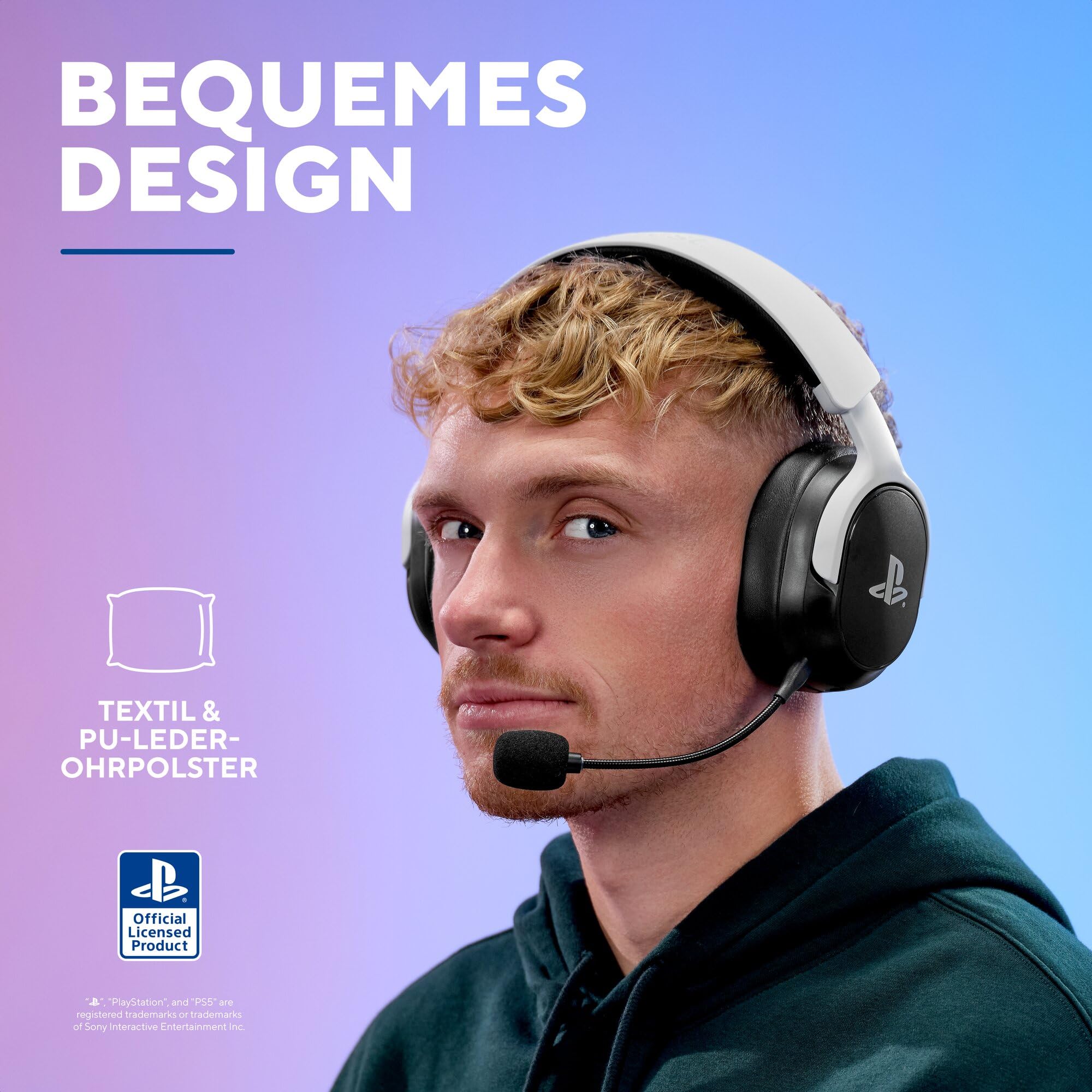 GXTrust Forta Kabelloses Gaming Headset Lizenziert für PlayStation 5 6