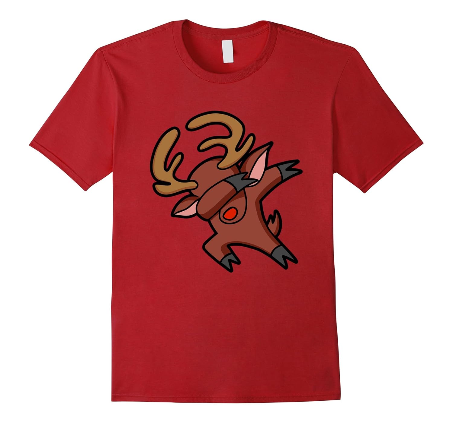 Dabbing Reindeer Shirt : Funny Christmas T-Shirts-ANZ