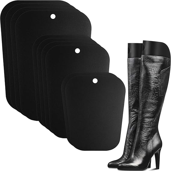 10 Pieces Black Boot Shaper Form Inserts Reusable Tall Boot Support for Women Men Amazon.co.uk