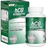 BioGenetic Laboratories hCG Alternative Weight Loss Formula - 120 Capsules | Metabolism Support, Healthy Diet Support, Fat Burner for Men and Women, Gluten-Free, Stimulant-Free