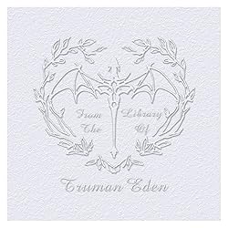 OFCCUSTOM Book Embosser Custom Embosser Stamp with