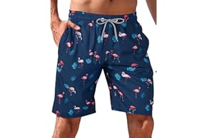 APTRO Men's Swim Trunks Quick Dry Swim Shorts 9" Inseam Bathing Suit with Mesh Lining