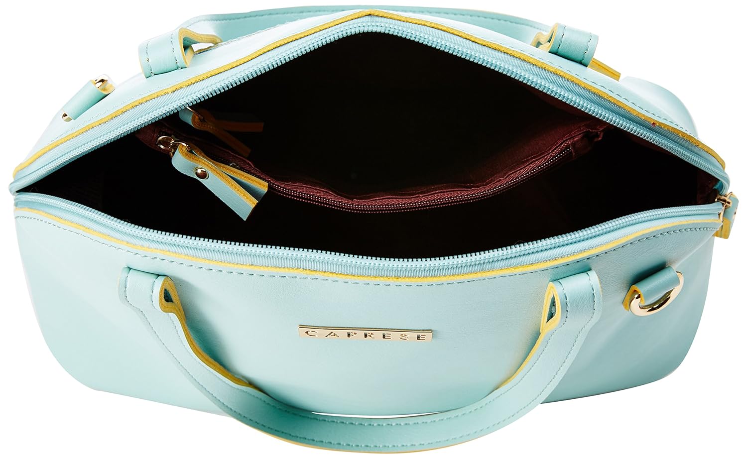 caprese pema women's satchel (aqua)