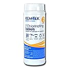 Kem-Tek 2815-6 Chlorinating Tablets 1-Inch Pool and Spa Chemicals, 1.5-Pound