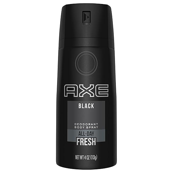 AXE Body Spray for Men, Black 4 oz Beauty