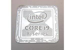 VATH Made Intel Core i9 X-Series Metal Sticker 18 x 18mm / 11/16" x 11/16" [984]