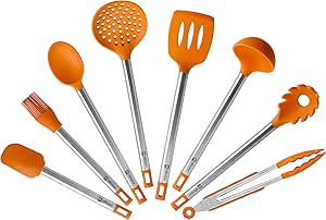 Compra Bra Efficient - Set de 8 utensilios de cocina en Amazon.es