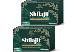 KANACOUFCE 30,000 MG Shilajit Tablets, Shilajit Himalayan Organic, with Fulvic Acid & 85+ Trace Minerals, More Effective Than Shilajit Resin & Capsules, Shilajit for Men & Women, with Lab Test. 120 Count.