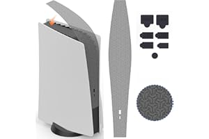 AJKTHGE Dust Cover Net for PS5 Console, PS5 Heatsink Barrier Pets Hair Anti-dust Cover Dustproof for PlayStation 5 Optical Drive Version/Digital Version Game Console Accessories. (Triangle Lattice)