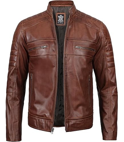 wilda☆本革☆ライナー付きleather 短丈“bomber jacket Amazon.com: Wilda Men's Black Bomber Cowhide Leather Jacket