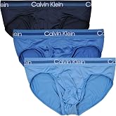 Calvin Klein Microfiber Stretch 3-pack Hip Briefs