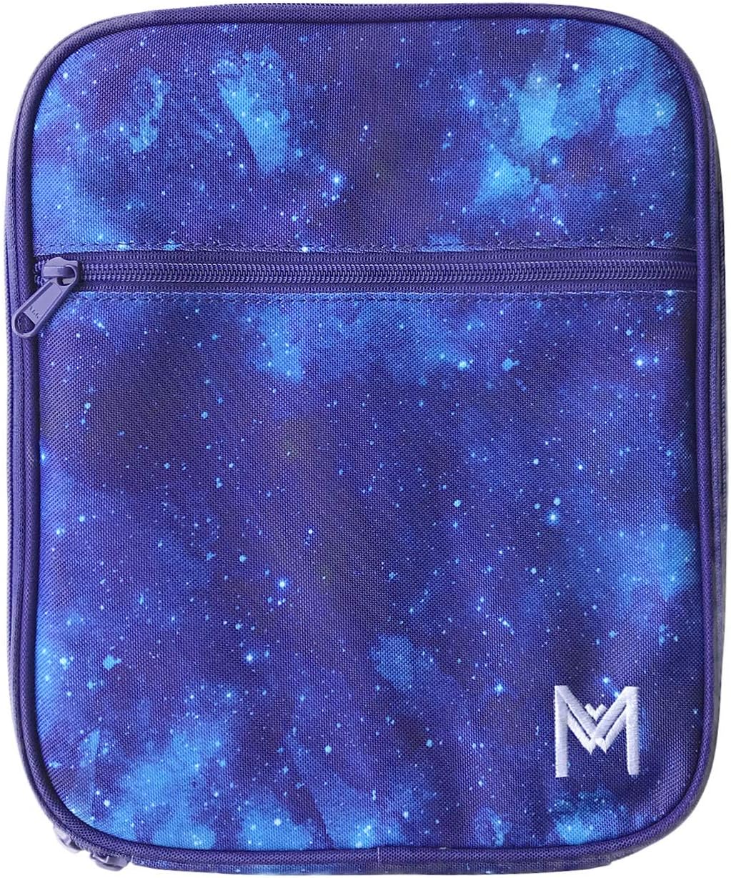 Montii Kids Thermal Insulated Lunchbag/Coolbag with Built in ice Block/Pack - Galaxy